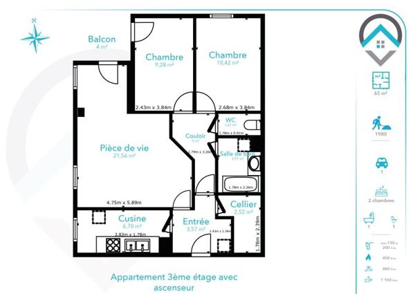 Vente / Appartement T3