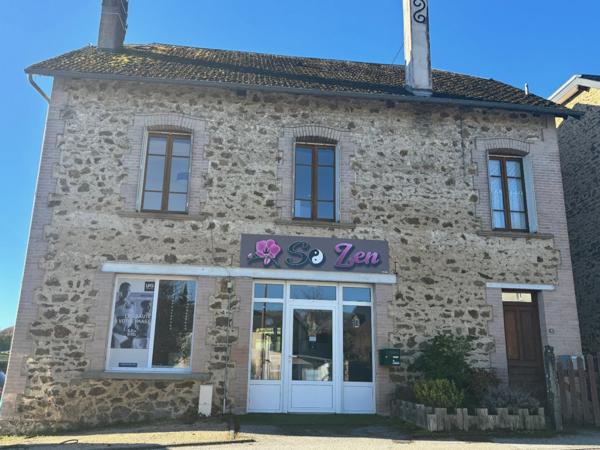 Un  magasin avec appartment 2 chambres, jardin 309 m2