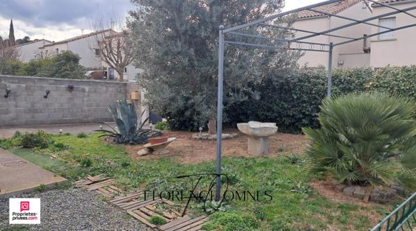 Maison 93m2  Plain-pied-  3 chambres - Jardin - Piscine -  FONTIES D'AUDE - 199500