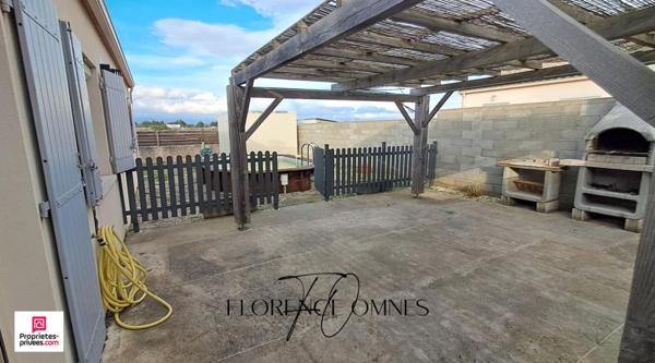 Maison 93m2  Plain-pied-  3 chambres - Jardin - Piscine -  FONTIES D'AUDE - 199500