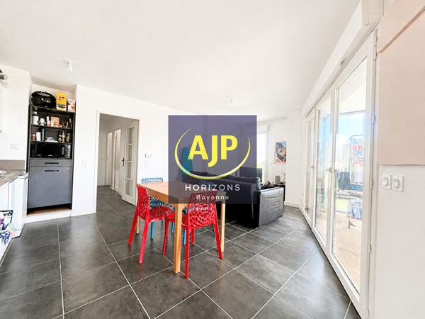 Appartement à vendre Anglet - 3 pièces, 61m² avec 2 chambre(s) à 255 000€ - AJP Horizons Bayonne