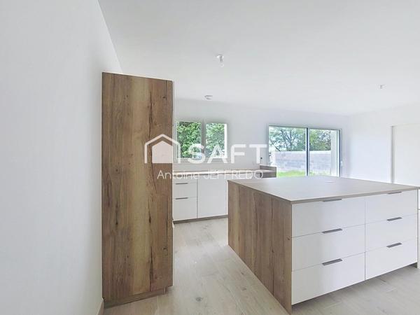 Maison neuve de plain-pied d’environ 105 m²