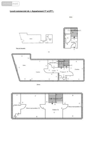 Achat - Immeuble | Immeuble de rapport Mézières-en-Brenne 36290 6 pièces 110 m 2