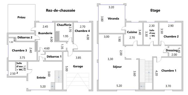 NANCY - MAISON FAMILIALE DE 160 m² SUR 488 m² DE TERRAIN