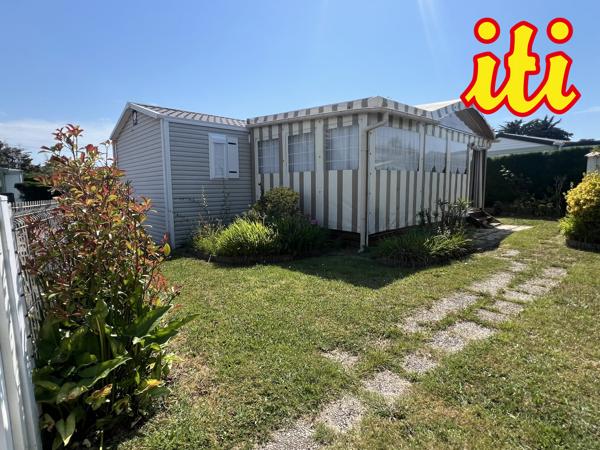 Mobil-home sur parcelle privative de 202 m²