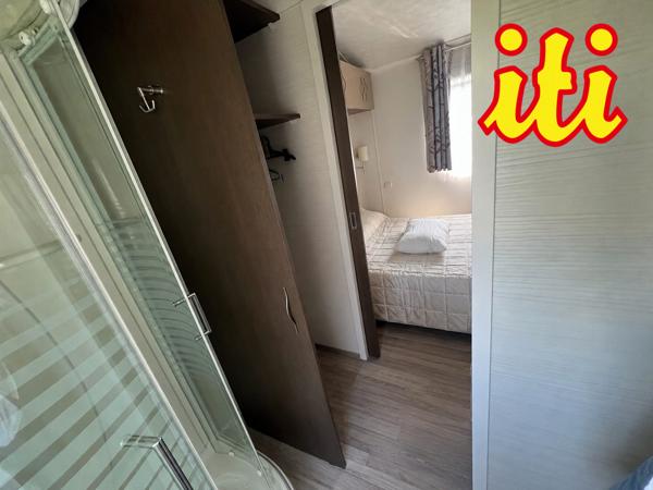 Mobil-home sur parcelle privative de 202 m²