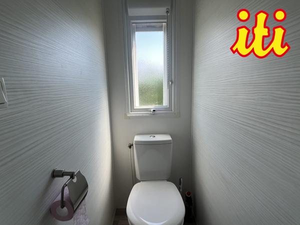 Mobil-home sur parcelle privative de 202 m²