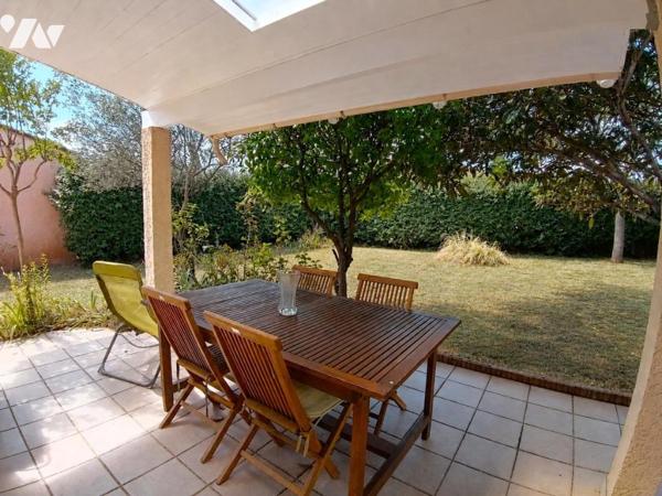 Maison de plain pied avec terrain de 700 m2