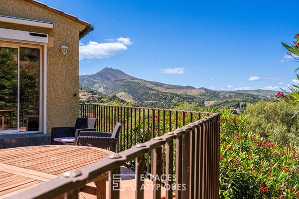 Villa de charme sur les hauteurs de Banyuls-sur-Mer