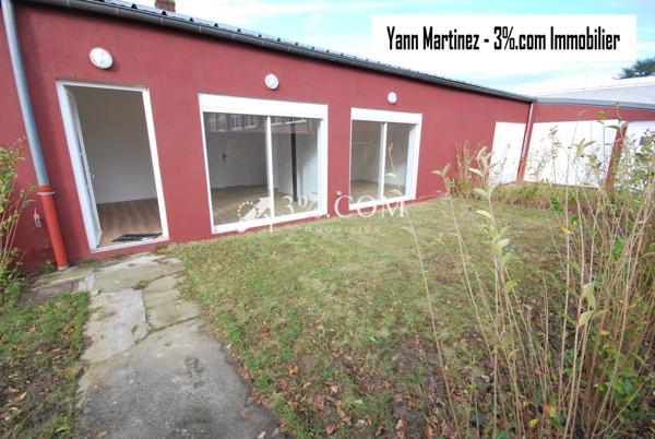 Plain pied 67 m2 3 chambres 2 places de stationnement comines (59560)