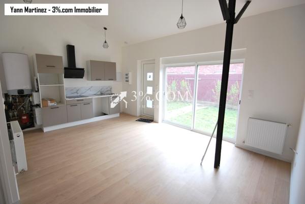 Plain pied 67 m2 3 chambres 2 places de stationnement comines (59560)