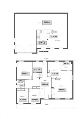 Maison familiale 7 pièces sur 3 niveaux - IDÉAL REGROUPEMENT FAMILIAL / PROFESSION LIBÉRALE
