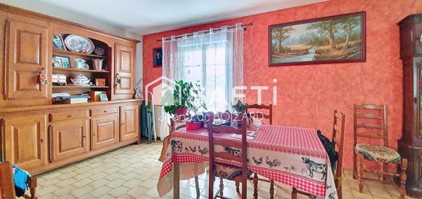 MAISON 3 4 CHAMBRES + SOUS SOL TOTAL, JARDIN 500m2