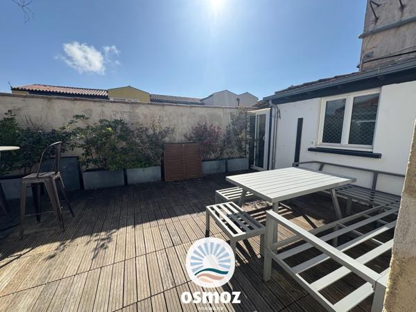 Appartement type T3 avec terrasse !