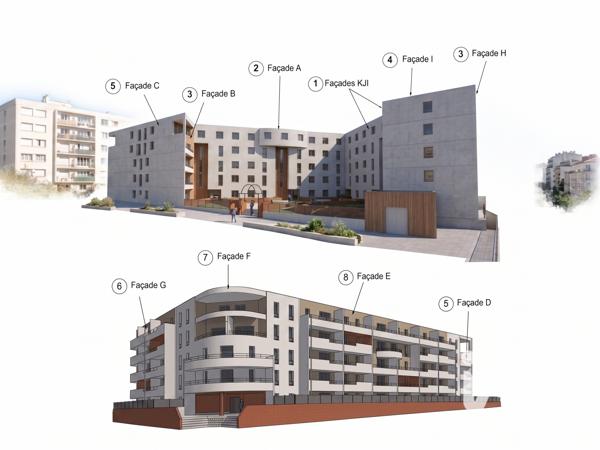 Appartement à vendre 4 pièces 62 m² Évry-Courcouronnes