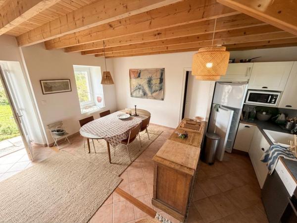 À Lézardrieux, le charme d'une longère rénovée au calme 98 m2