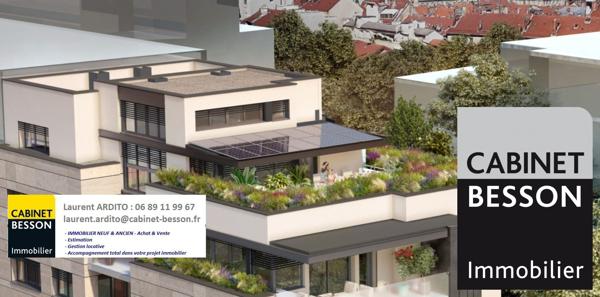 GRENOBLE CENTRE - F3 avec Terrasse