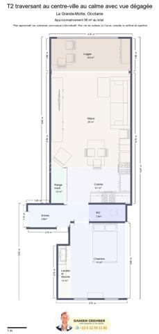 Appartement de 45,10 m²