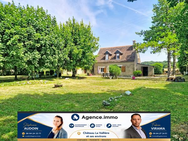 À vendre - Maison ancienne, 2 pièces située à Château-la-Vallière (37330)