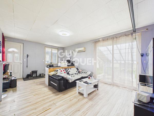 Maison 3 pièces à vendre à Saint-Aubin-lès-Elbeuf - Travaux à prévoir
