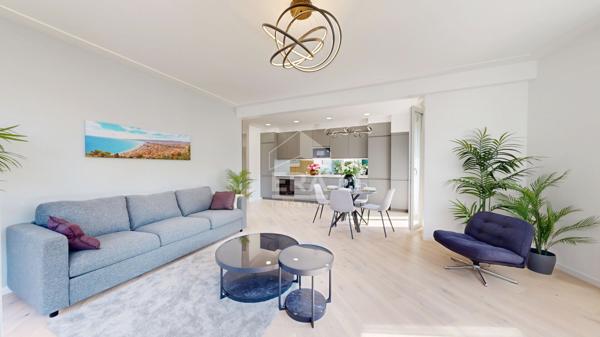 NICE - FLEURS : JOLI 3 PIÈCES AVEC BALCON ET PETITE TERRASSE