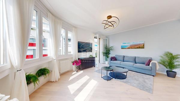 NICE - FLEURS : JOLI 3 PIÈCES AVEC BALCON ET PETITE TERRASSE