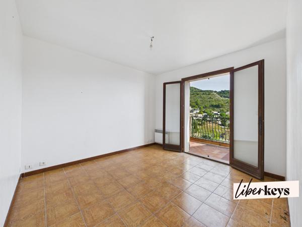 Èze – Vue mer panoramique, dernier étage de villa – 118 m² + 60 m² de terrasse