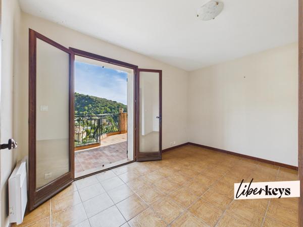 Èze – Vue mer panoramique, dernier étage de villa – 118 m² + 60 m² de terrasse