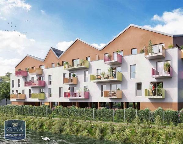 Appartement à louer 3 pièces 57.58m²