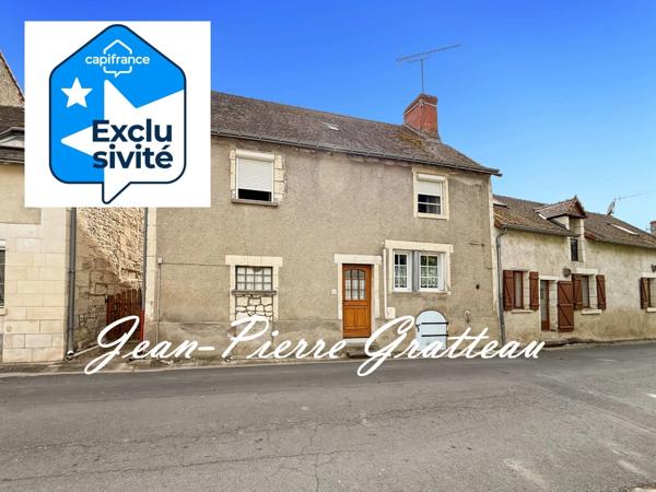 Dept de la Vienne (86) Maison à vendre 4 pièces + terrain à LESIGNY SUR CREUSE (86)