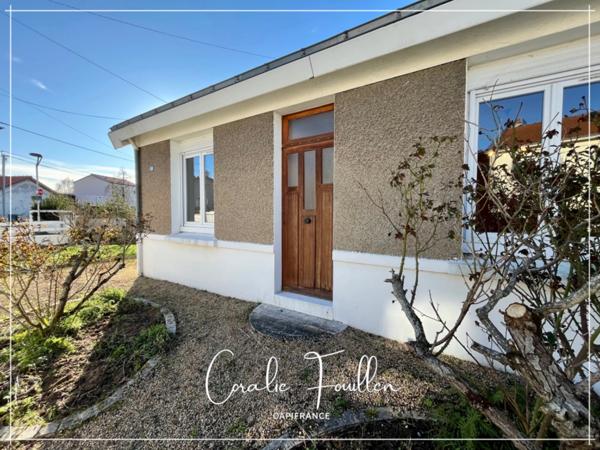 A VENDRE - Maison plain-pied 3 pièces 59m2 BOUGUENAIS (44340)