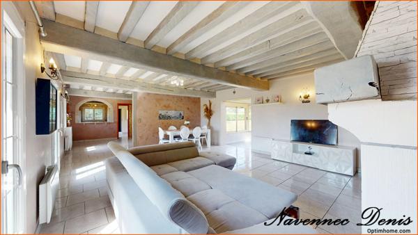 Entre Bernay et Brionne – Maison familiale de 4 chambres sur un jardin arboré de 6 000 m²