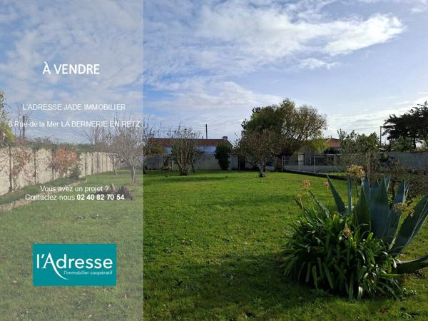 TERRAIN A BATIR - LA BERNERIE EN RETZ