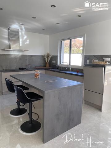 Plain-pied contemporain pensé avec goût 145 m² – 4 chambres – DPE A