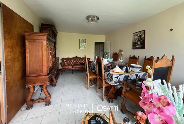 Appartement 5 Pièces 3 chambres 80m2 avec box