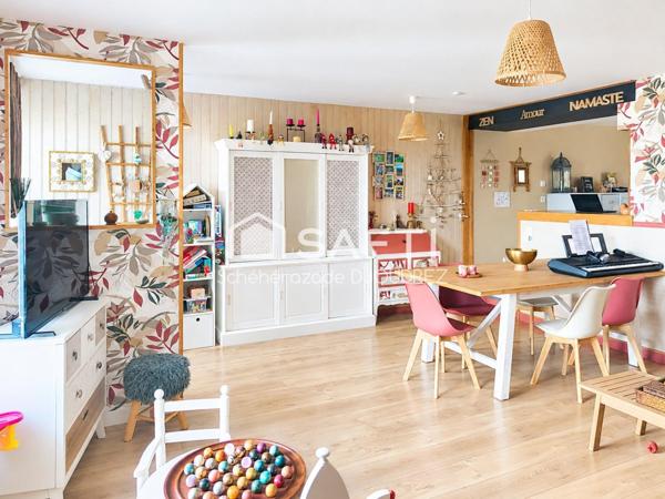 MAISON DE VILLE - 4 PIECES - TERRAIN 236M² CLOTURÉ