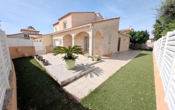 Vente Maison Villa T4 de 110 m²  Canet Plage Canet-en-roussillon   