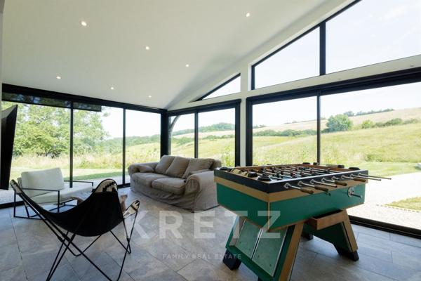 Propriété exceptionnelle 9 pièces et 22 hectares en bord de lac - Gers