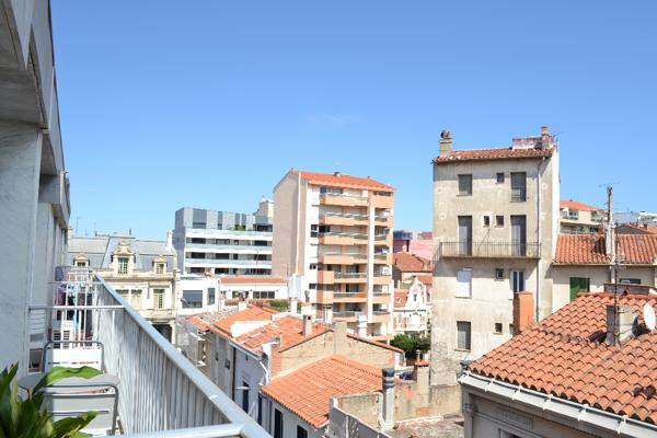 Location : appartement F1 à PERPIGNAN centre ville
