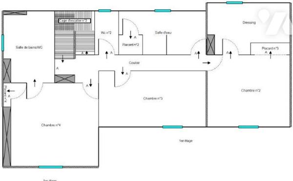 Fondettes - Maison familiale avec piscine sur jardin clos 1605 m2