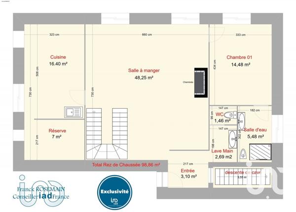Maison traditionnelle 5 pièces de 160 m² à Saint-Gengoux-le-National (71460)