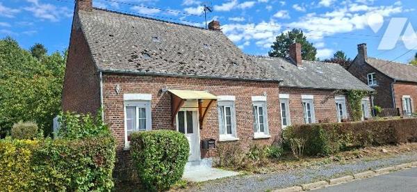 A vendre à LEME, petit village de Thiérache 400 habitants, proche de GUISE et VERVINS, maison  ...