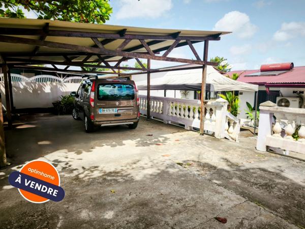 Grande maison T6 avec terrasse et jardin – Quartier calme du Lac Bleu à Saint-Laurent-du-Maroni