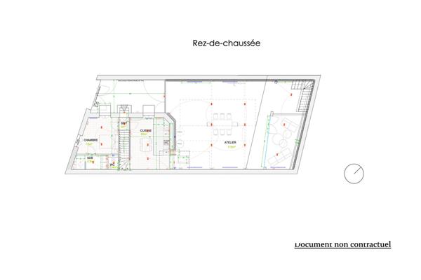 Maison-loft mixte entre Guy Môquet et Porte de Saint-Ouen