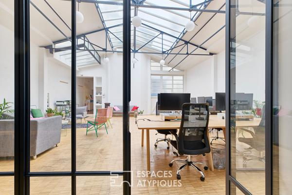 Maison-loft mixte entre Guy Môquet et Porte de Saint-Ouen