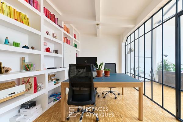 Maison-loft mixte entre Guy Môquet et Porte de Saint-Ouen