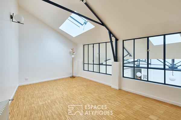Maison-loft mixte entre Guy Môquet et Porte de Saint-Ouen