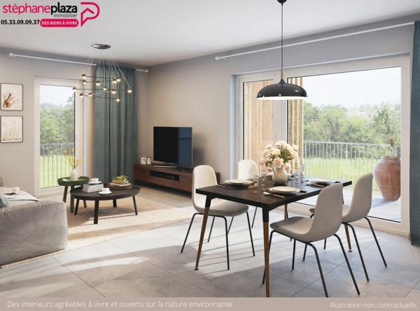 Appartement 3 pièces 60.73 m2
