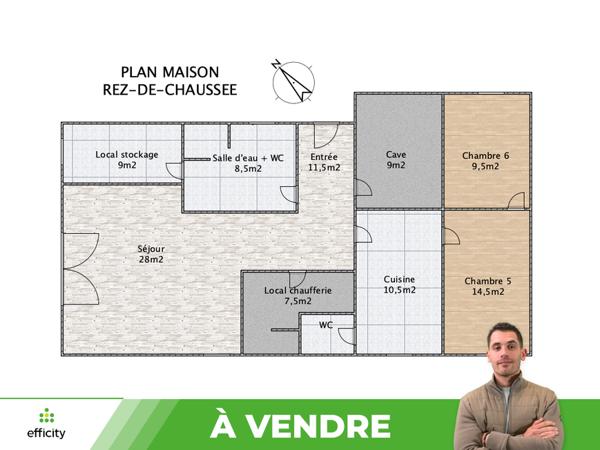 Maison
         8 pièces
        - 188 m² Exclusivité