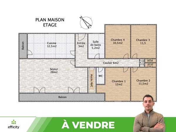Maison
         8 pièces
        - 188 m² Exclusivité